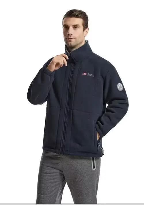Veste à capuche polaire Double face pour hommes et femmes