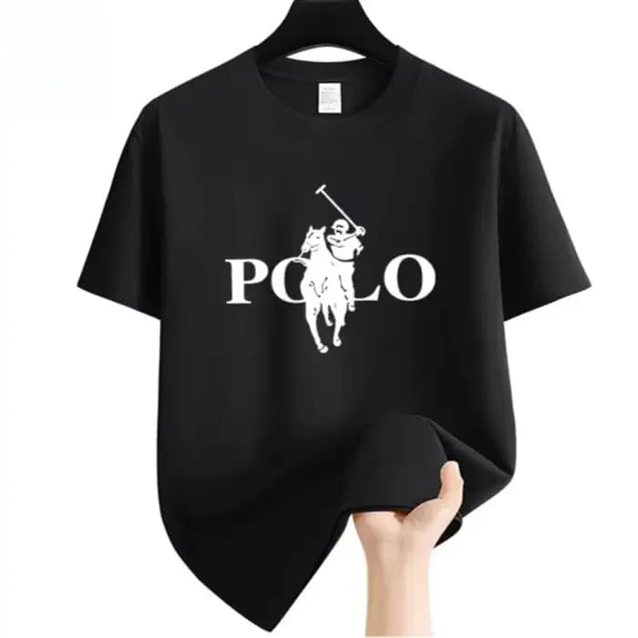 T-shirt respirant à col rond et manches amples pour homme