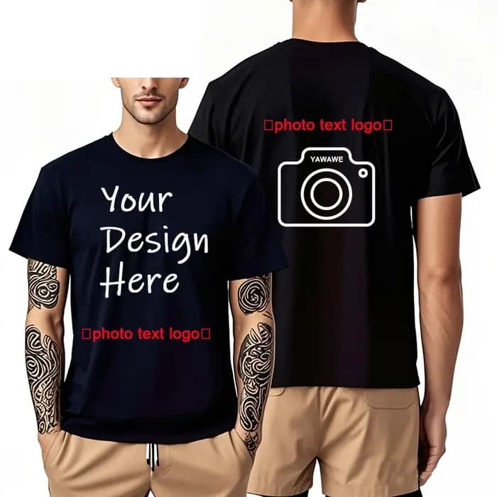 T-shirt personnalisé ajoutez votre Photo de conception