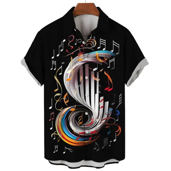 T-shirt musical pour homme