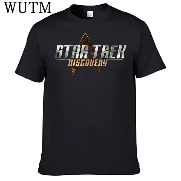 T-shirt étoiles Treks pour hommes, 100% coton