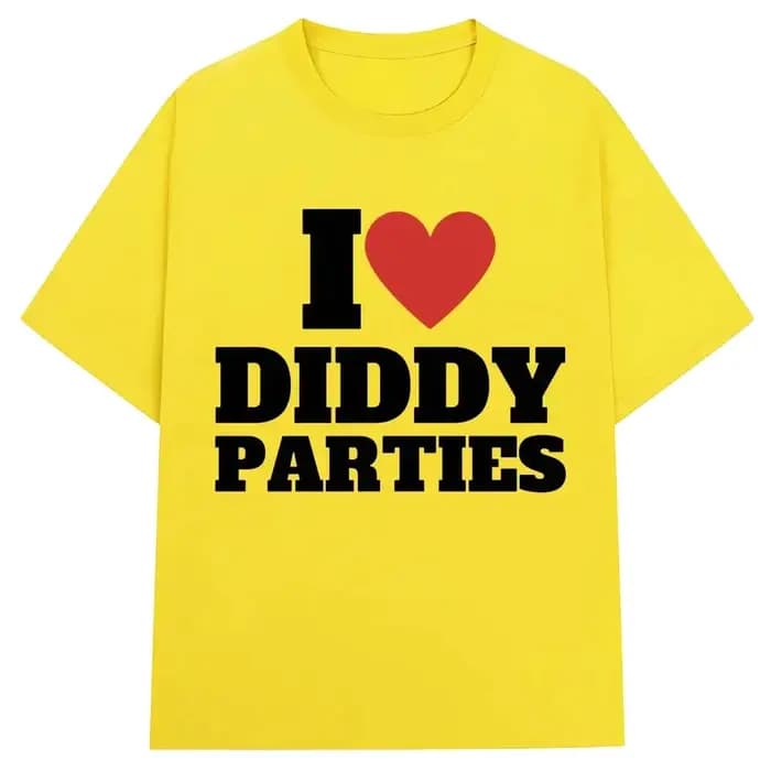 J'aime les fêtes drôle impression T-shirt nouveauté créativité mode hommes femmes à manches courtes surdimensionné col