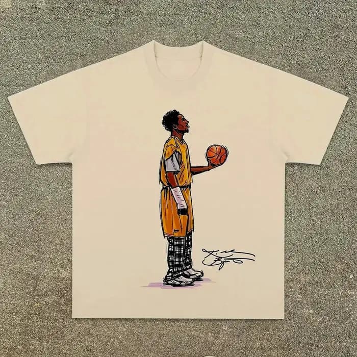 Kobe a recherché dans les femmes lourdes américaines hommes T-shirt numérique pulvérisation directe pour faire la