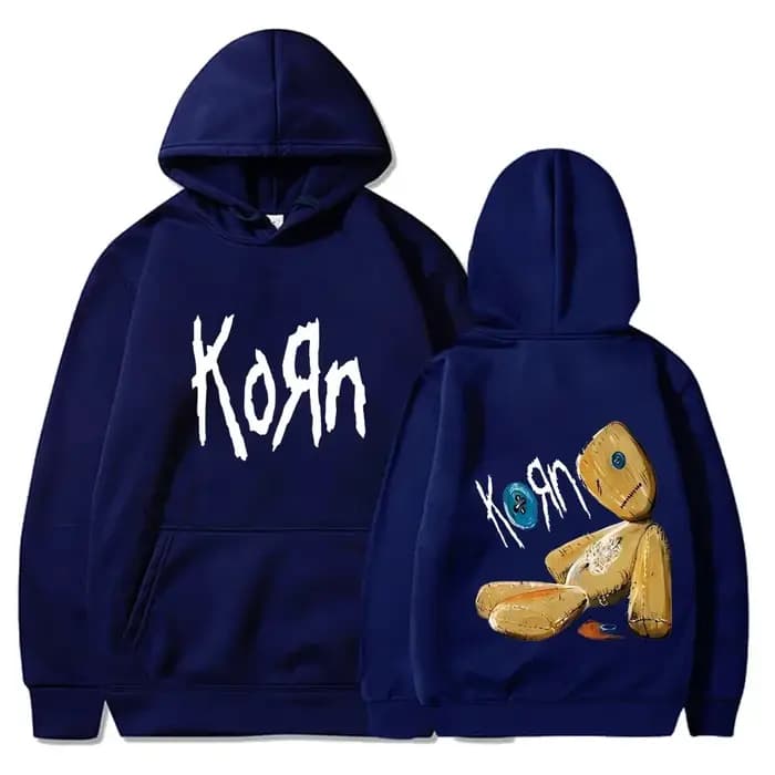 2025 Korn Rock Band sweats à capuche printemps automne pull hommes mode imprimé sweat