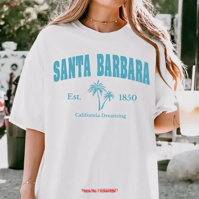 T-shirt rétro Santa Barbara 1850