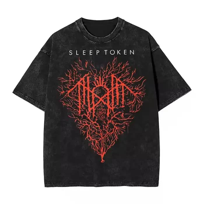 2025 été hommes femmes groupe de Rock sommeil jeton T-shirt haute qualité coton t-shirts T-shirt vêt