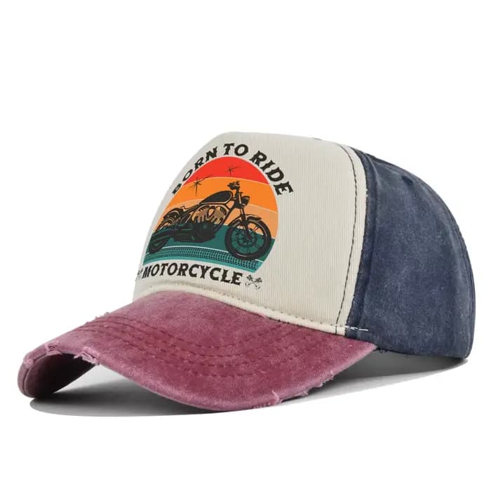 Casquettes pour hommes et femmes : Casquettes de baseball pour moto