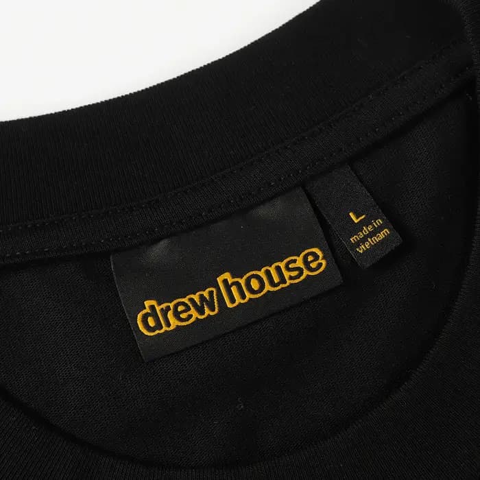 Drew House – T-shirt vintage déchiré pour hommes et femmes