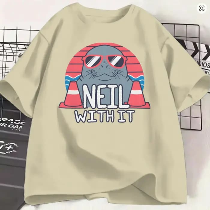 T-Shirts pour hommes Neil The Seal