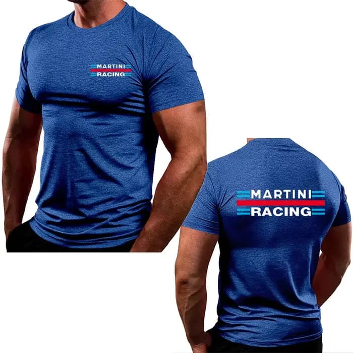 2025 T-shirt pour hommes Martini racing imprimé de haute qualité confortable