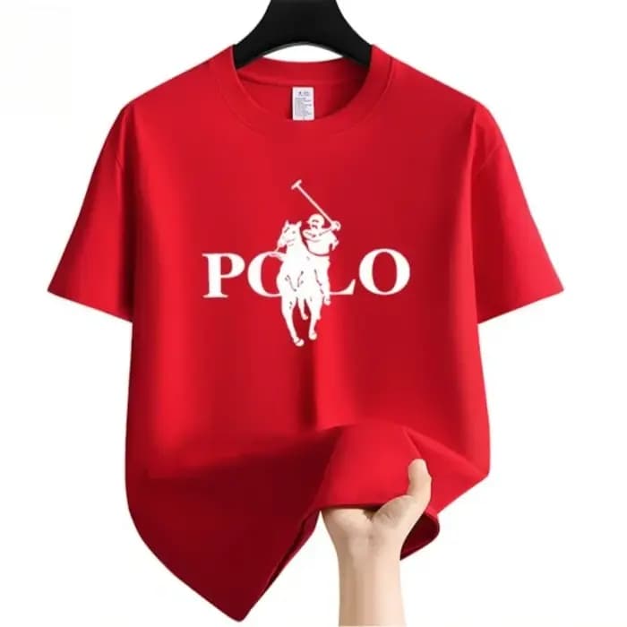 Mode estivale - Vêtements pour hommes - T-shirts décontractés à manches courtes - Hauts à col rond