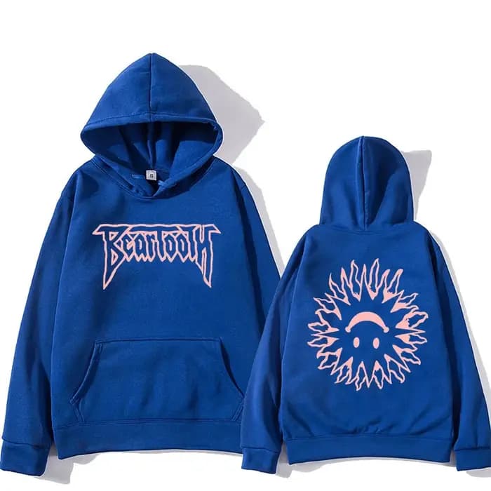 Sweats à capuche Pink Beartooth Rock Band pour hommes