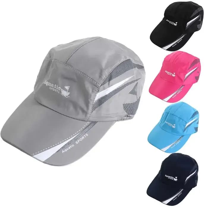 Casquettes de sport réglables pour l'été