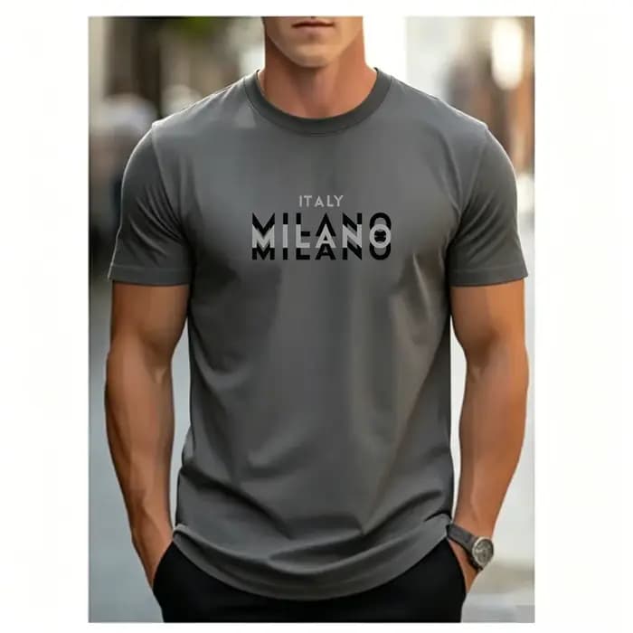 T-shirt décontracté pour homme d'été