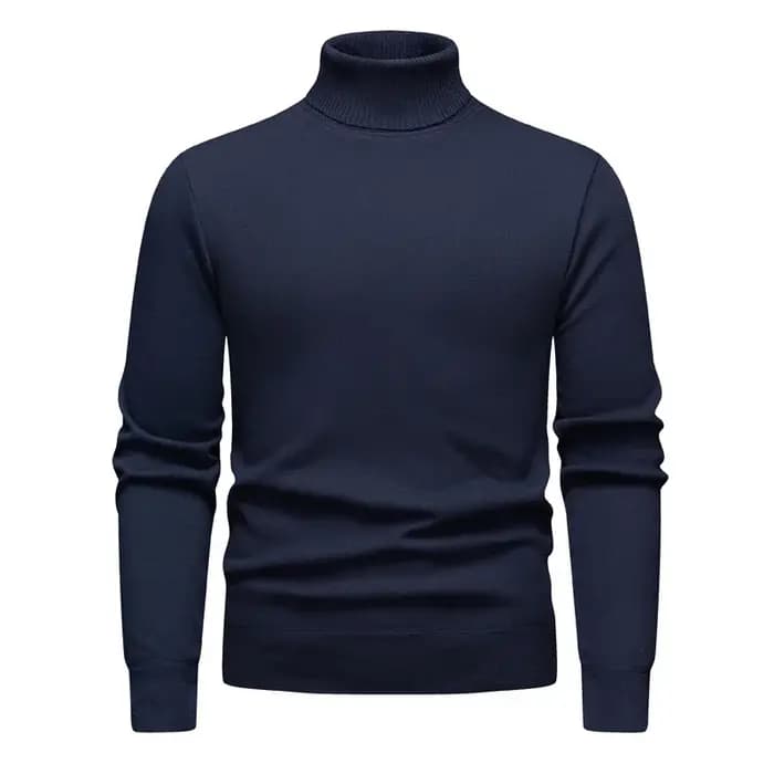 Sweat-shirt à col roulé pour hommes