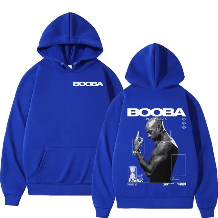 France rappeur Booba Nero Nemesis sweats à capuche vêtements pour hommes rétro mode Hip Hop manches longues
