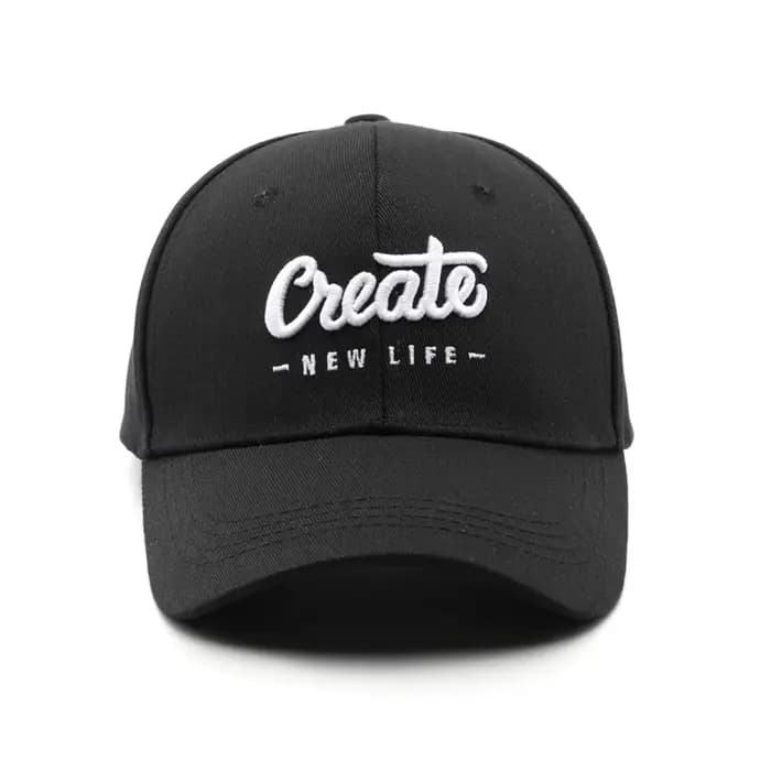 Casquette de baseball FS tendance rouge et verte avec lettres 3D pour hommes et femmes