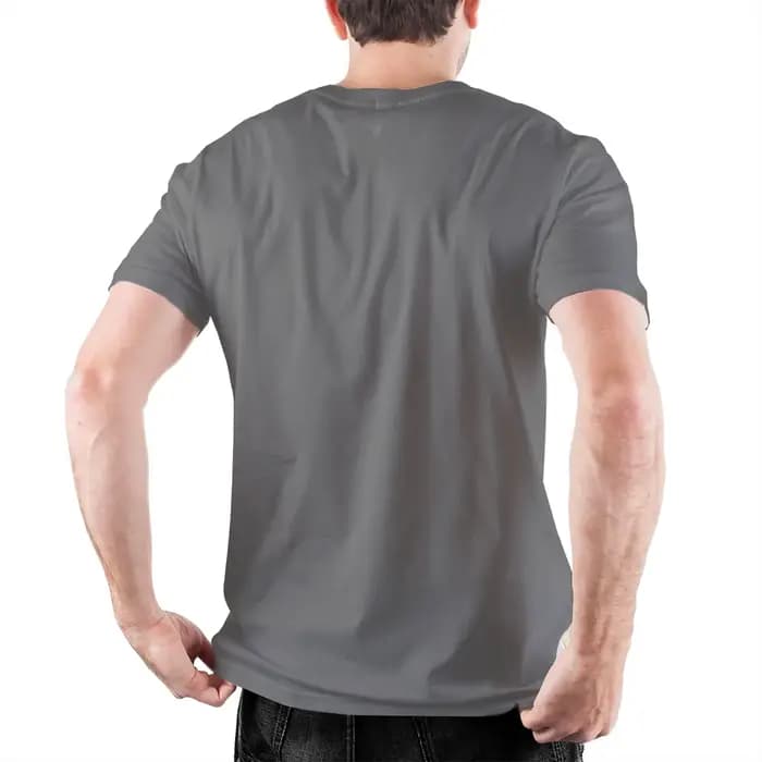 T-shirt à manches courtes et col rond pour hommes et femmes