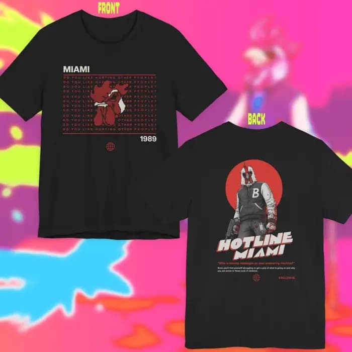 T-shirt graphique Miami Hotline