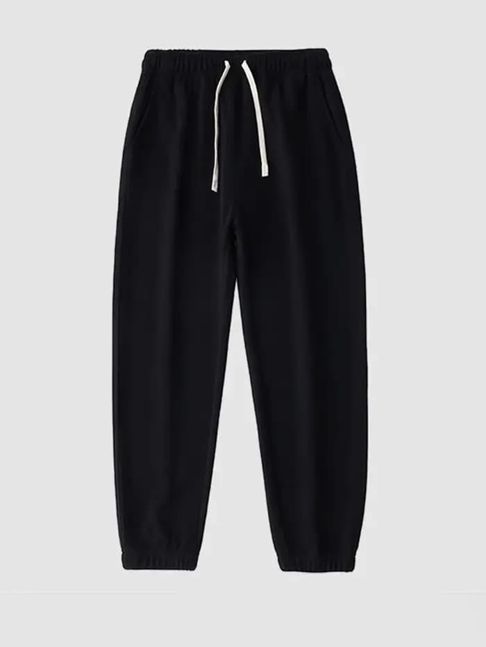 65% coton sergé Baggy décontracté survêtement pantalon hommes 380g Anti-rides vêtements de travail p