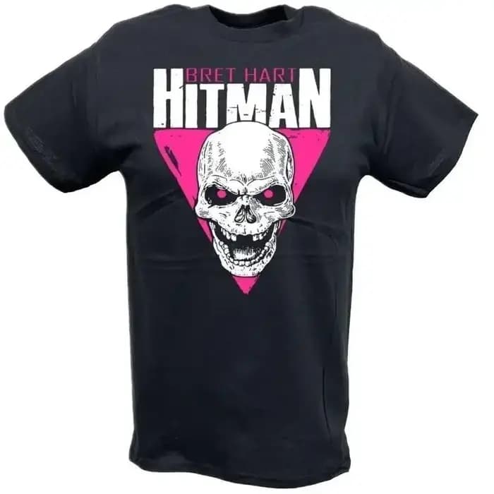 T-shirt avec logo Bret Hart Hitman Skull