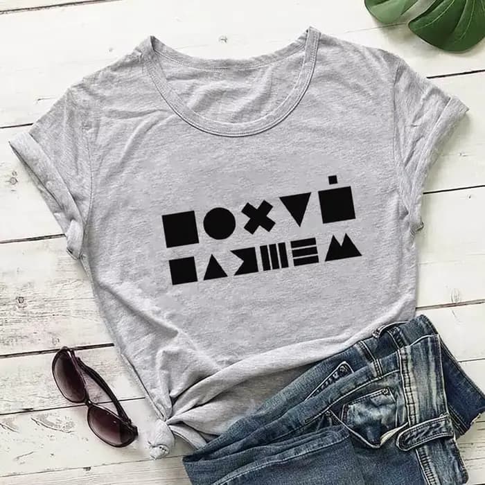 T-shirt unisexe à manches courtes