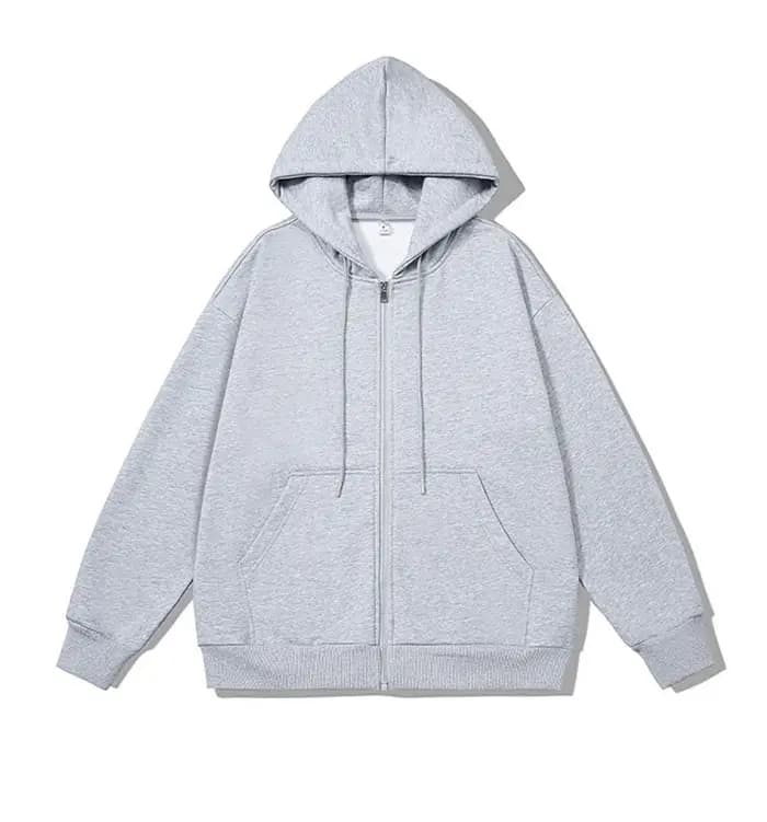 Sweat à capuche à manches longues avec fermeture éclair pour homme, vêtement de sport décontracté, c