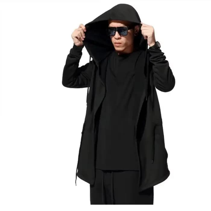 XUANSHOW – sweat à capuche noir Style gothique pour homme