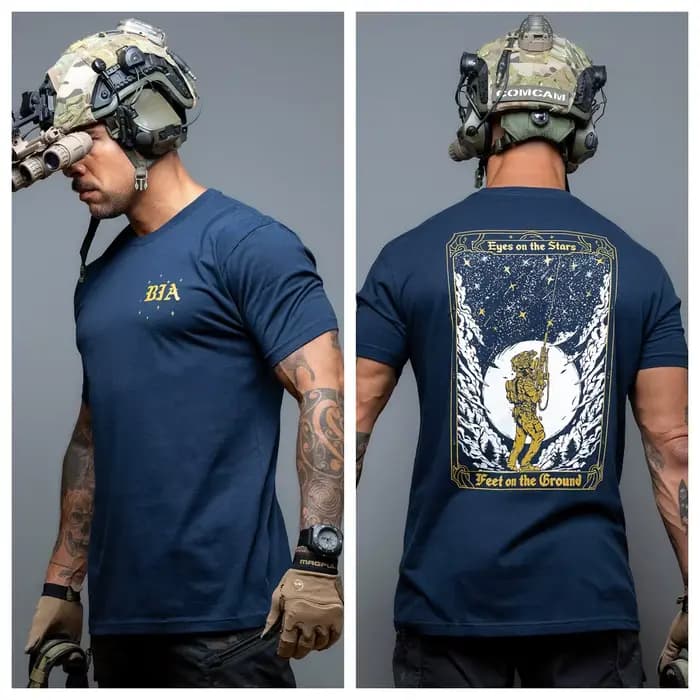 Eyes on The Stars _ T-Shirt - Convient pour les vêtements de sport en pur coton