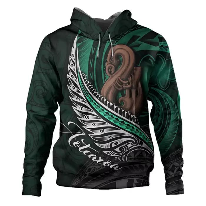 Nouvelle-zélande Aotearoa Manaia Maori sweat à capuche graphique nouveau dans sweats
