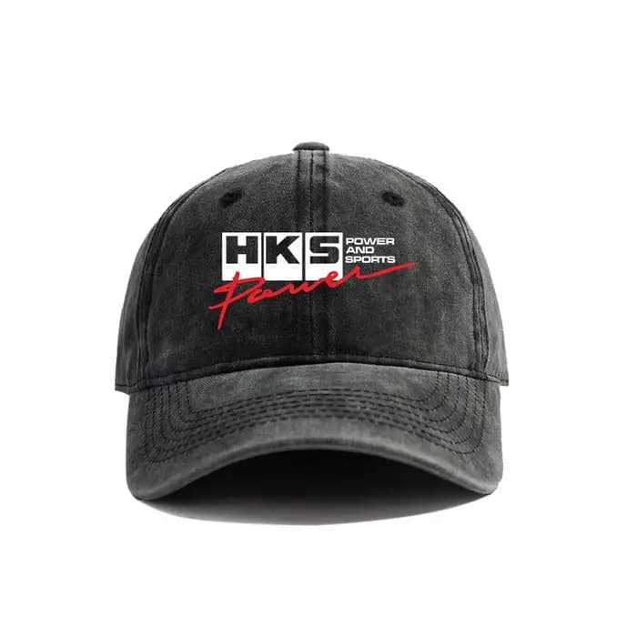 HKS Power and Sports casquette de Baseball en détresse chapeaux casquette hommes rétro en plein air été réglable papa chapeau MZ-561
