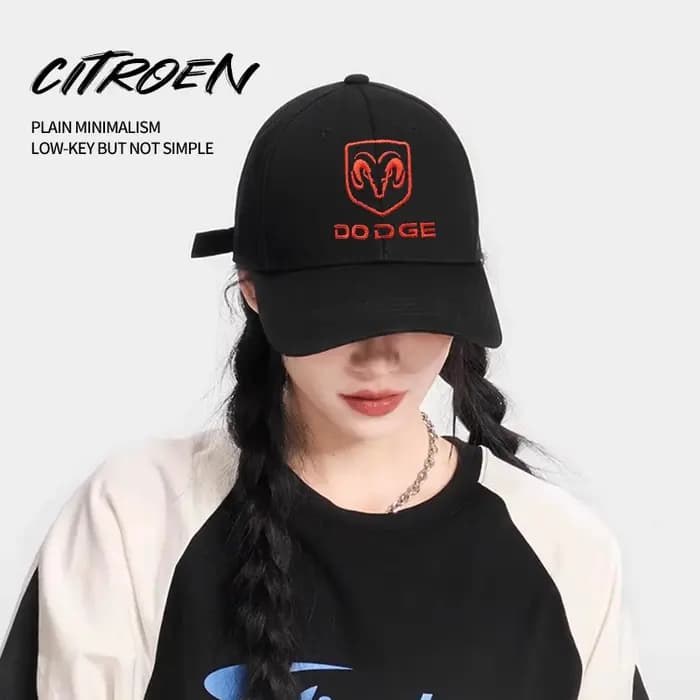Casquette de Baseball avec emblème Dodge pour hommes et femmes