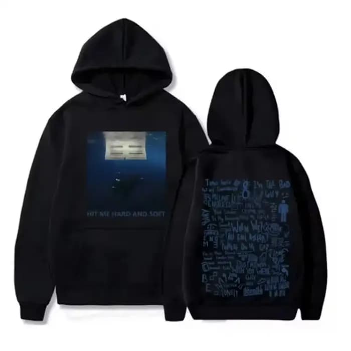 2025 Hit Me Hard and Soft Tour Sweat à capuche Billie
