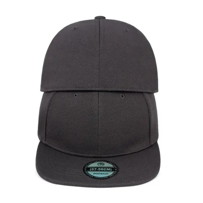 Casquette plate ajustée à dos fermé (non réglable)