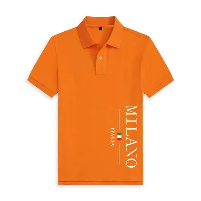 Polo homme Milan, nouveau design imprimé