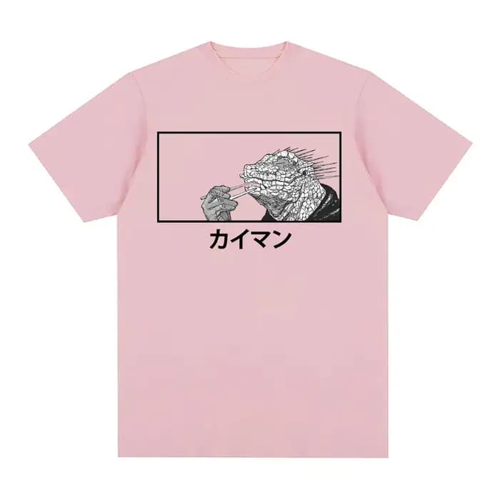 T-shirt unisexe à manches courtes avec motif imprimé Dorohedoro pour hommes et femmes