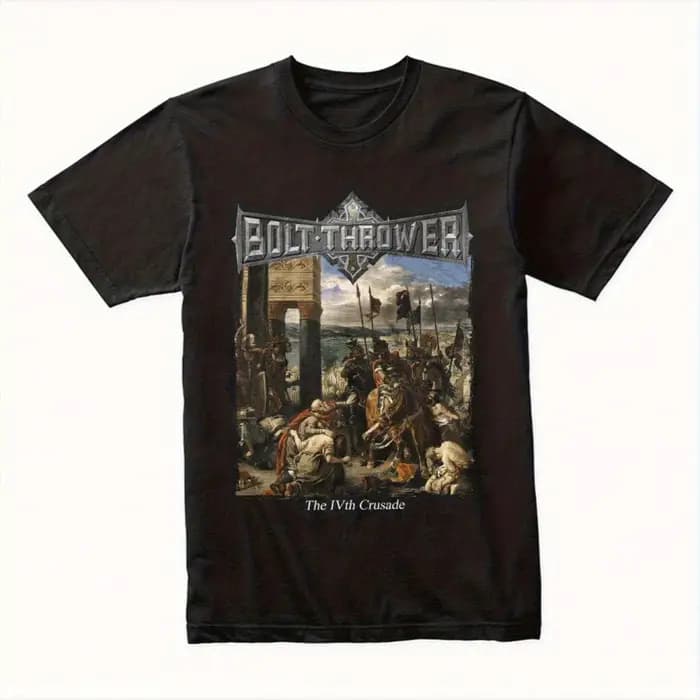 T-shirt Bolt Thrower Crusade Medieval Warfare pour hommes