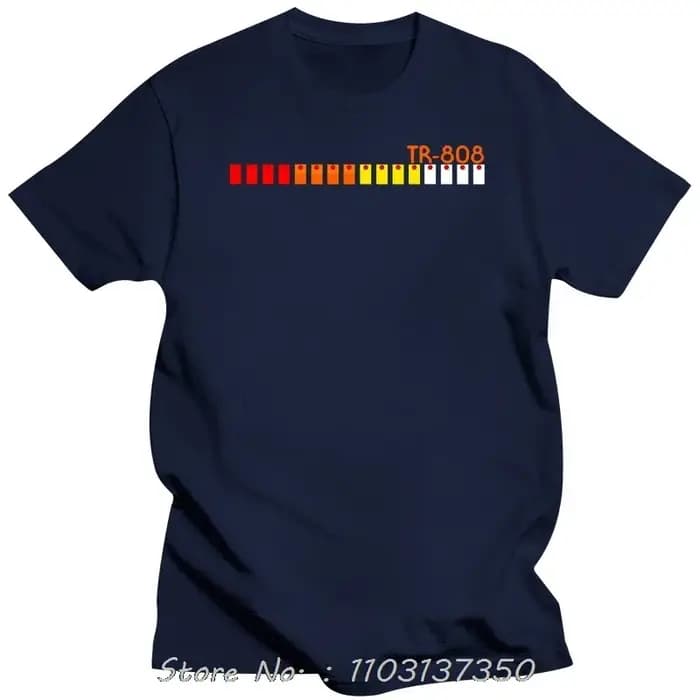 Roland Tr 808 303 909 T-shirt mode aigre rétro décontracté coton doux col rond manches courtes grande taille surdimensionné t-shirts hauts