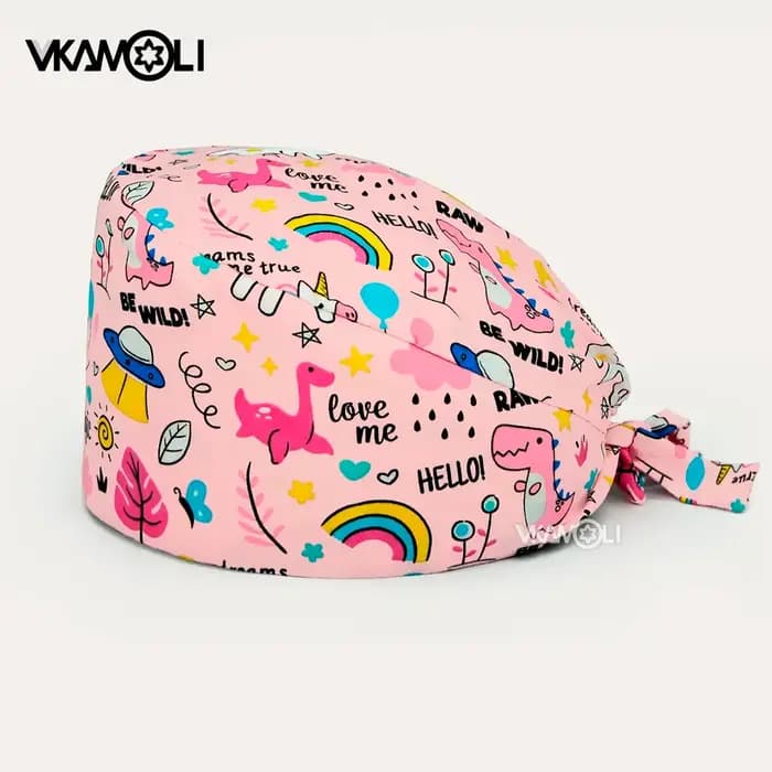 Chapeaux imprimés roses pour hommes et femmes