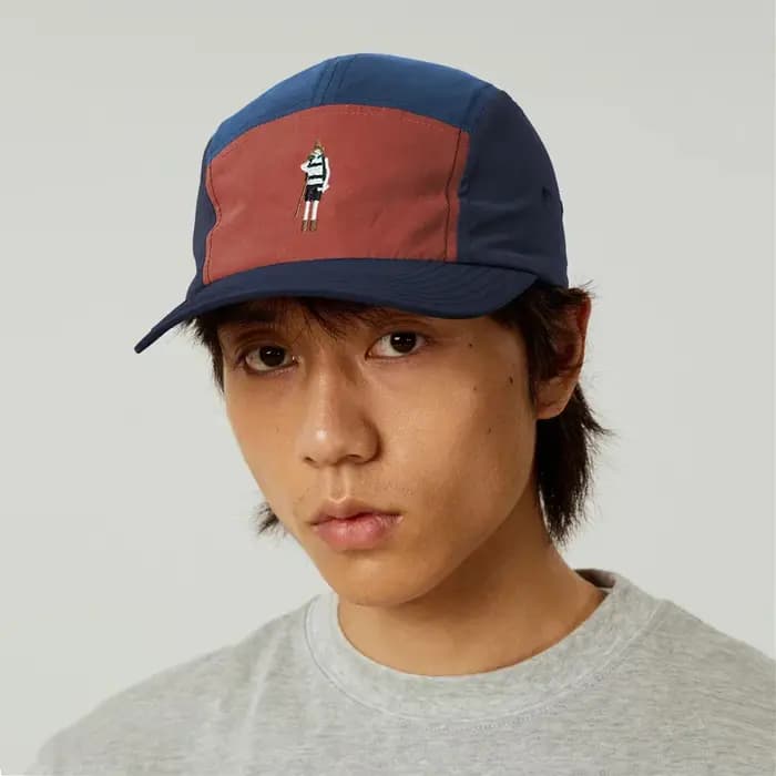 THE HOBOO Style japonais Vintage mince séchage rapide respirant 5 faces casquette de Baseball femmes été hommes Caron