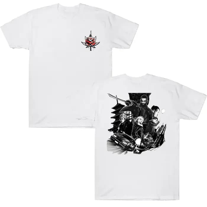 Eladio Carrión Rose Album t-shirt hommes femmes mode Hip Hop rue T-shirts décontracté ample surdimensionné hauts coton