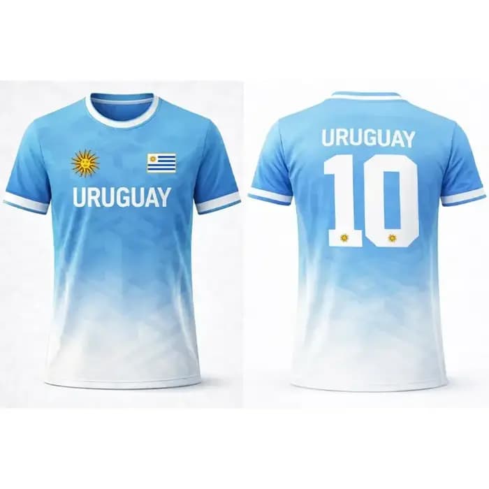 T-shirt imprimé soleil uruguayen