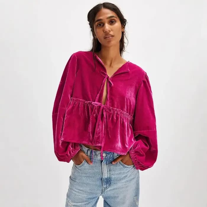 Vêtements pour femmes offre spéciale chemise en velours magasin indépendant nouveau Style dames doux décontracté