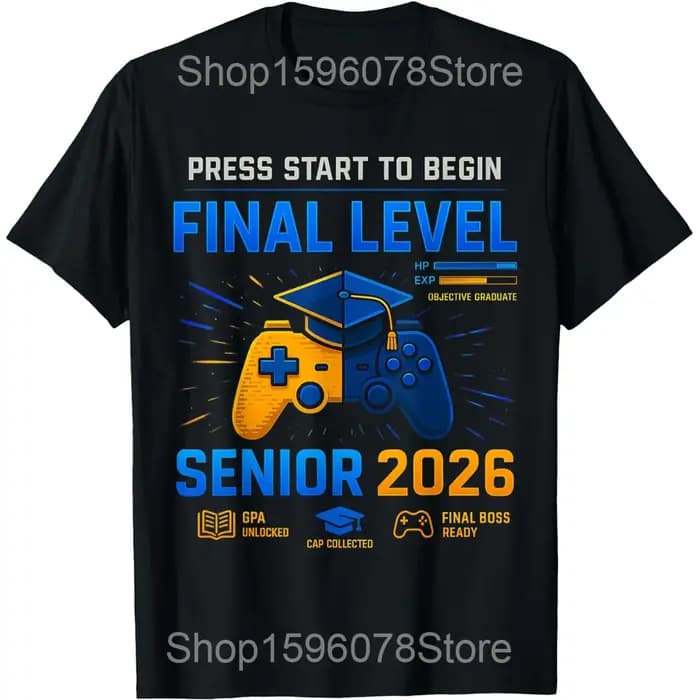T-shirts humoristiques pour la promotion 2026, T-shirts de graduation 2026 pour hommes, en coton, streetwear humoristique, T-shirt à manches courtes unisexe, vêtements amples