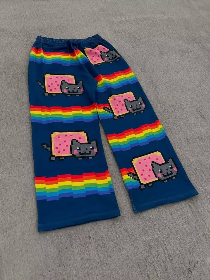 Pantalon de jogging vintage hip-hop pour homme