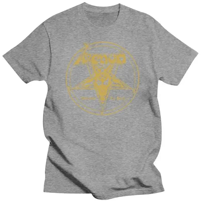 Venom Metal Band Welcome to Hell Album T-shirt noir pour homme
