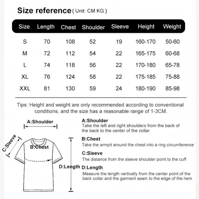 T-shirt en coton pour hommes
