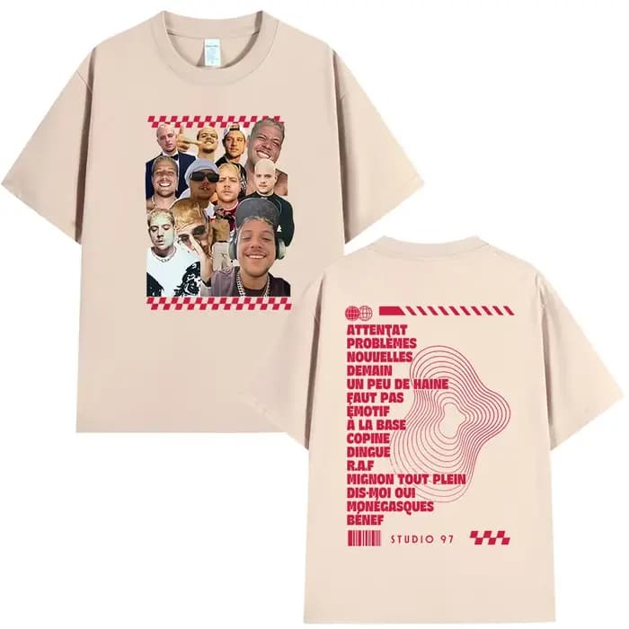 Rappeur Plk Portrait graphique T-shirt hommes femmes vêtements mode Hip Hop T-shirts décontracté coton manches courtes