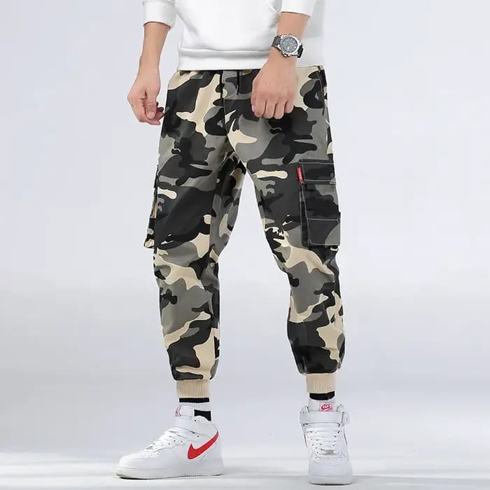 CHAIFENKO marque hommes Joggers pantalon Camouflage Cargo