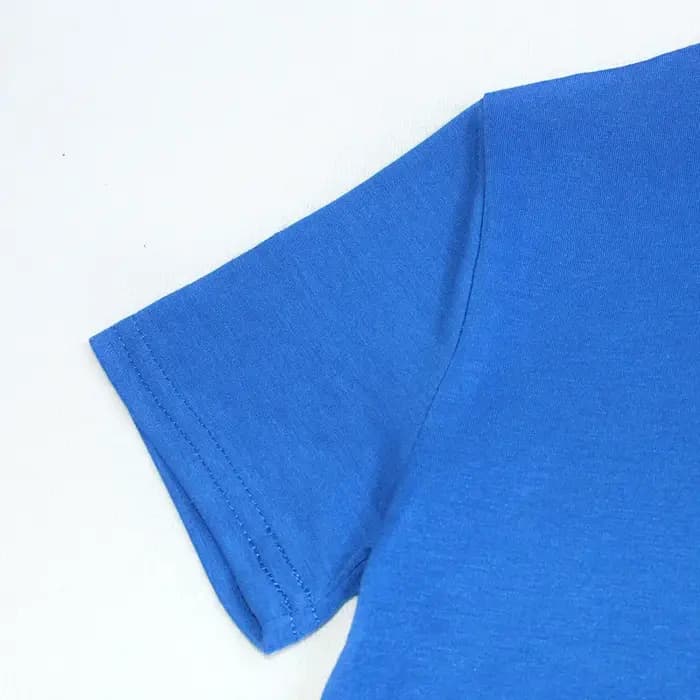 T-shirt blanc 100% coton pour garçons et filles
